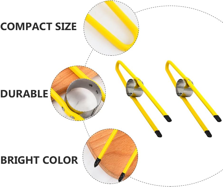 Happyyami Corn Strippers 2-Pack Portable Corn Peelers Stainless Steel Kernel Cutter Tool for Fresh and Dry Easy Removal Compact Kitchen Gadget 10.62In