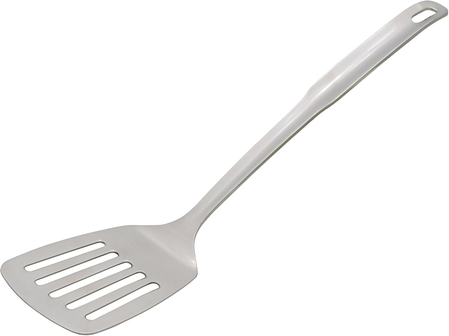 HIC Kitchen Spaghetti Ladle and Pasta Server with Long Handle, 18/8 Stainless Steel, 13-Inch