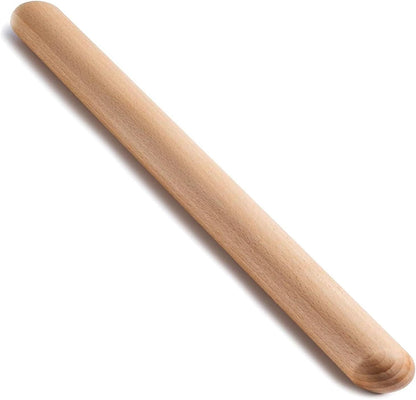 French Rolling Pin Set - Natural Wooden Rolling Pins, Classic Wooden Dough Roller for for Fondant,Pizza, Pie, Pasta, Bread, Pastry, Essential Kitchen Utensil,(8inch, 15.7inch)