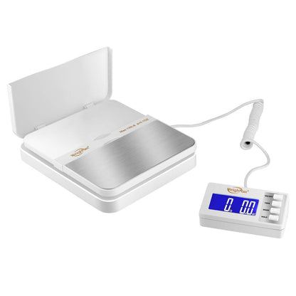 Weighmax W-2809 90 LB X 0.1 OZ Durable Stainless Steel Digital Postal Scale, Shipping Scale With AC adapter, 1 Pack