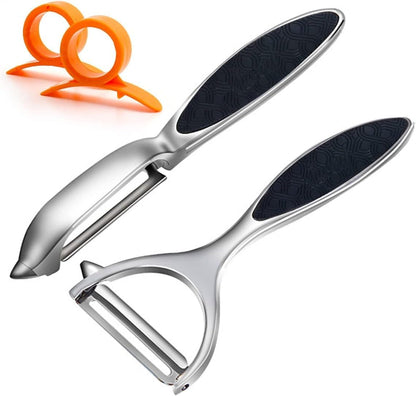 Vegetable peelers for Kitchen, Y shaped peeler for Vegetables, Fruits, Potatoes with Ergonomic Grip, 1 Pack