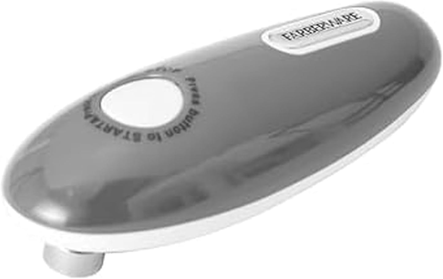Farberware Compact Battery Operated Hands-Free Automatic Can Opener for any Size Can with Magnet to Safely Remove Lid, Seamless Opening Decreases Sharp Edges for Easily and Safely Opening Cans, Aqua