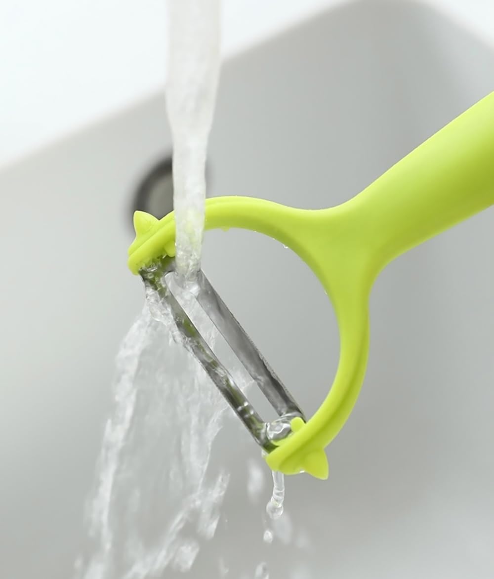 Luszmoax Peeler-Vegetable-Potatoes-Carrot-Fruit-Apple Stainless Steel Y Peelers for Kitchen