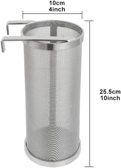 300 Micron 6"x14" Spider Strainer Mesh Hops for Home Beer Brewing Filter Kettle