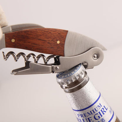 Unique Fish Corkscrew, Professional Waiters Corkscrew Wine Key Bottle Opener,Manual Wine Key for Servers, Waiters, Bartenders and Home Use