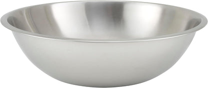 Winco 8 Quart Heavy-Duty Stainless Steel Mixing Bowl with Non-Slip Base