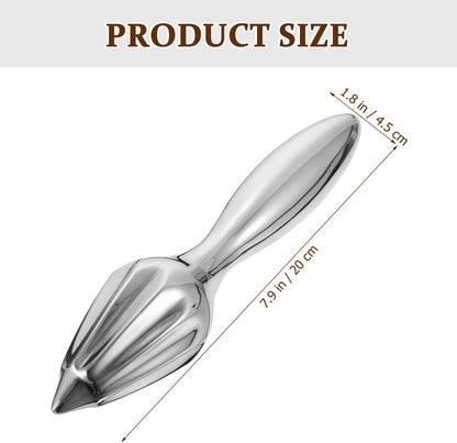 Stainless Steel Citrus Reamer Handheld Lemon Squeezer Reamer - Manual Lemon Juicer Easy to Hold Kitchen Juicing Tool Manual Orange Lime Lemon Juice Extractor for Home Bar Cafe Use