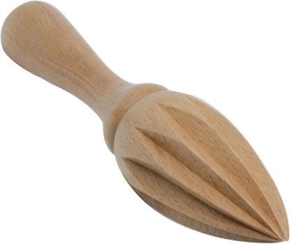 2 Pcs Wooden Lemon Squeezer Handheld Citrus Reamer Wooden Citrus Juicer