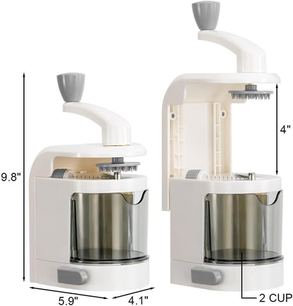 Vegetable Spiralizer 4in1 Rotating Blade Veggie Spiralizer Zucchini Noodle Maker with Strong Suction Cup Spiral Vegetable Cutter Slicer