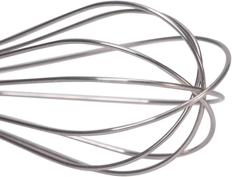 stainless steel small whisk for cheese, coffee, eggs, very handy (6 inches)