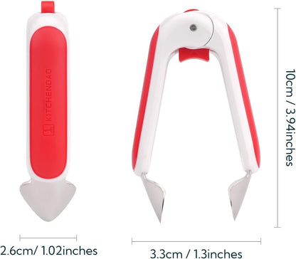 KITCHENDAO Strawberry Huller and Cherry Pitter Tool