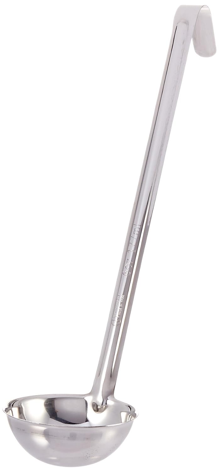 American Metalcraft L1112 Ladle, Stainless Steel, 12 oz. Capacity, 12-3/4" Handle,Silver