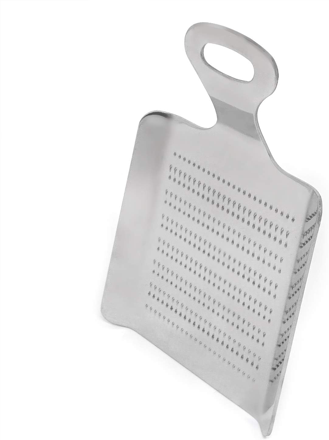 Stainless Steel Garlic Ginger Fruits Root Vegetable Grater Grinder Spoon for Kitchen (Small)