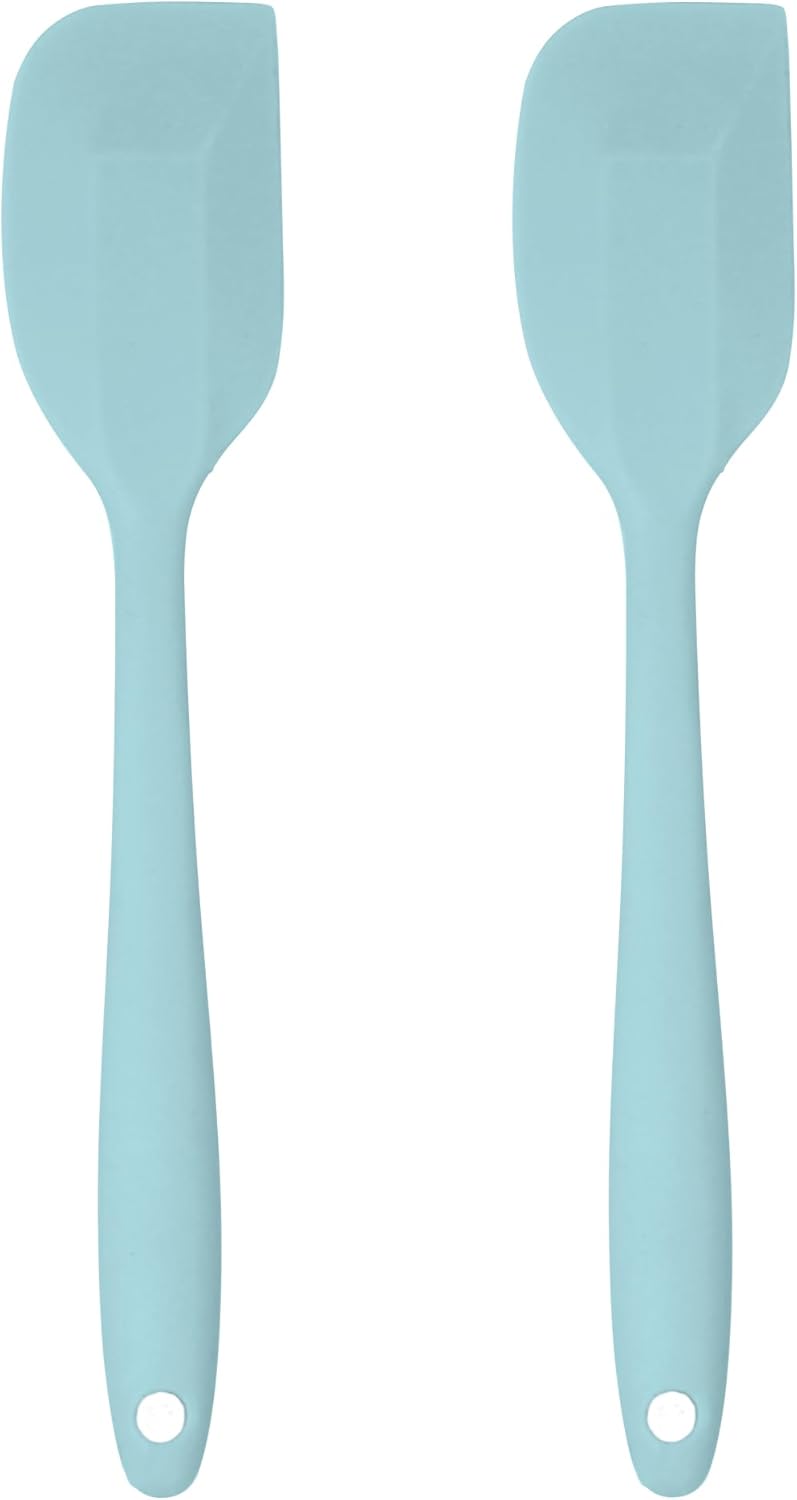 Silicone Pastry Brush Set – 2-Piece Set of Basting Brushes for Cuisine and BBQ – Kitchen Tools and Accessories with Comfortable Handles, Heat-Resistant Utensils for Cooking & Baking – Pastel Pink