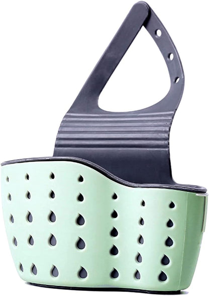YYaaloa Sink Basket Sink Strainers Basket Kitchen Drain Shelf Sink Storage Holder (style 2- Pink)