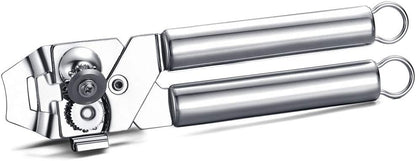Berglander Can Opener, Stainless Steel Rainbow Handle, Titainium Colorful Plating Handle Hand Held, Smooth Edge Manual Can Opener, Heavy Duty (Rainbow)