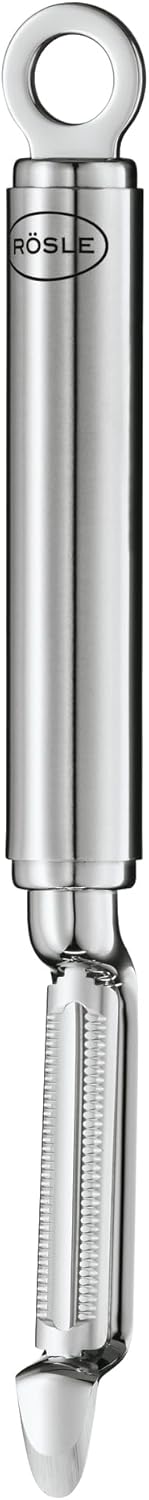 Rosle Stainless Steel Left-Handed Swivel Peeler, 7.5-inch