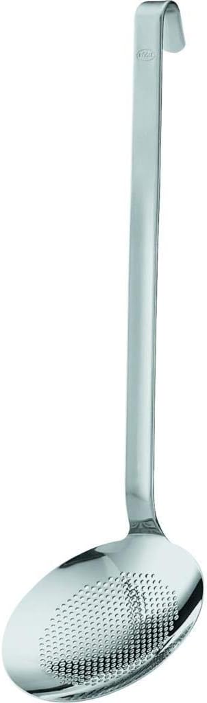 Rosle 95681 Stainless Steel Wire Kitchen Skimmer Ladle with Round Handle