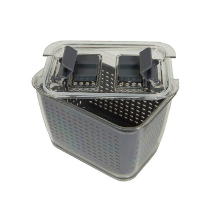 Kitchen Spaces - 1465A6-AMZ Kitchen Spaces Colander Bin, Medium, Gray