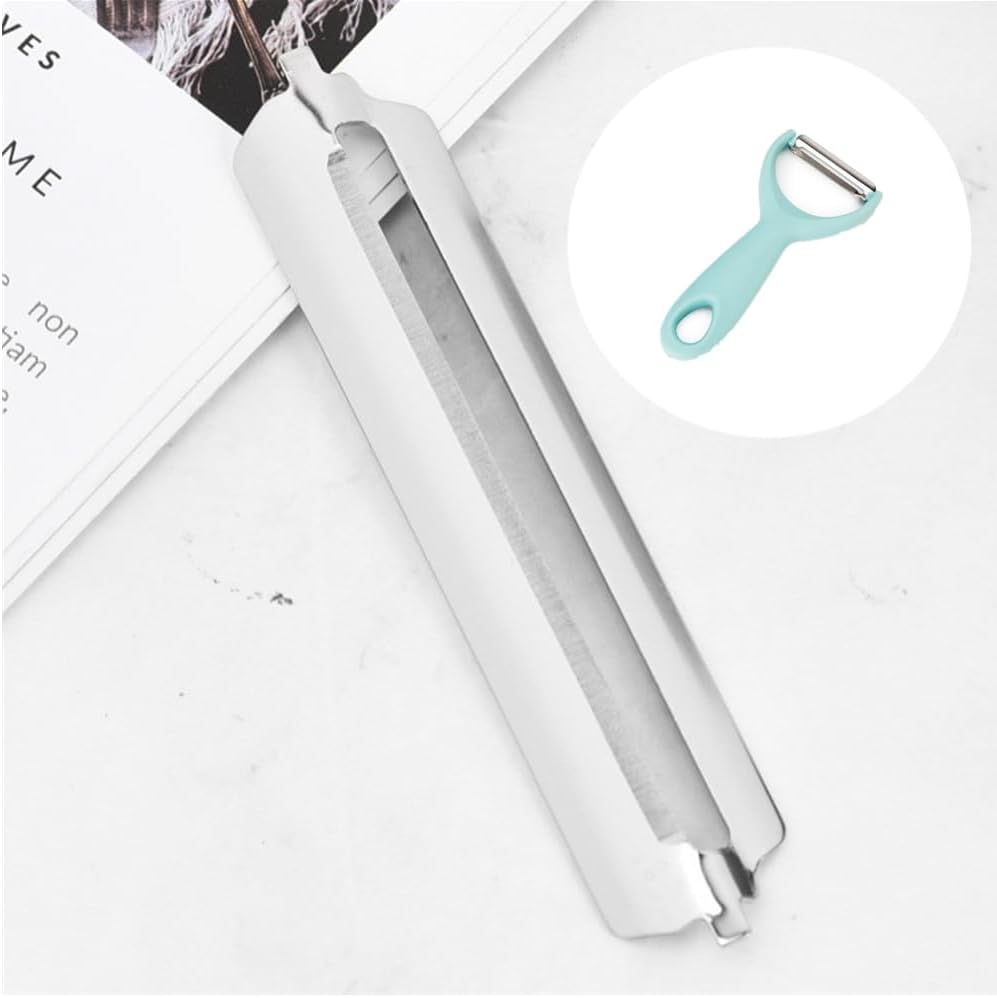 5 Pcs Multifunctional Peeler Peeler, 55mm Stainless Steel Citrus Peeler Single-Sided Flat Blade Replacement Peeling Blade for kitchen