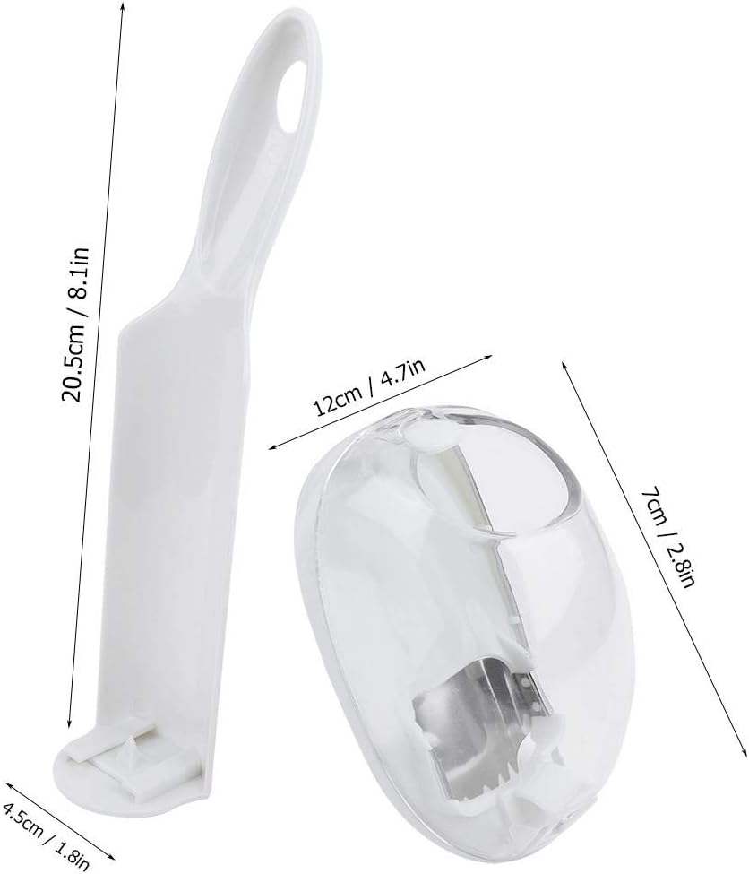 Novelty Corn Stripping Tool, Practical Corn Peeler, Corn Stripper, Cob Remover, Corn Shaver Gadgets. It Can Hands from Incised wound(White)