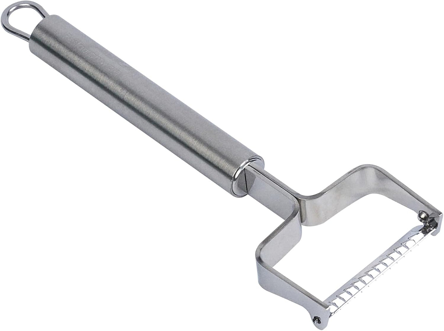 Restaurantware-German Standard 7.4 Inch Potato Peeler With Potato Eye Remover, 1 Swivel Vegetable Peeler - Sharp Blade, Ergonomic Handle, Stainless Steel, Dishwashable, For Carrot, Or, More