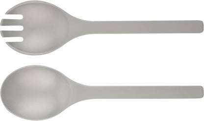LOVYANXUE Bamboo Fiber Salad Bowl with Servers Set Large 9.8inches Nature Bamboo Mixing Bowl with Servers with Lid Spoon and Fork for Fruits,Salads and Vegetables