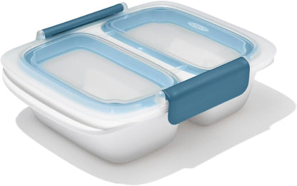 OXO Good Grips Prep and Go Silicone Squeeze Bottle 2 Pack - Ocean Blue