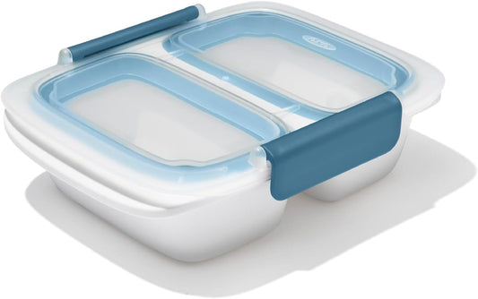 OXO Good Grips Prep and Go Silicone Squeeze Bottle 2 Pack - Ocean Blue