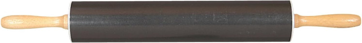 Fox Run Non-Stick Rolling Pin, Carbon Steel, 12-Inch Barrel, Black
