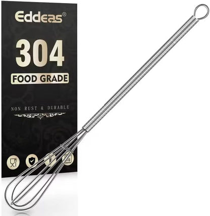 Whisks For Cooking - 500 °F Heat Resistant Silicone Whisk, Heavy Duty 7",9"&11inch Non-Scratch Balloon Kitchen Wisk tool Set, for cooking Wisking, Blending, Beating, Stirring, 3 Piece Black