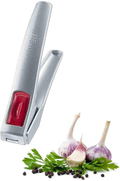 West mark Garlic Press Josie, 6.4 x 1.1 x 2.5 inches, Silver