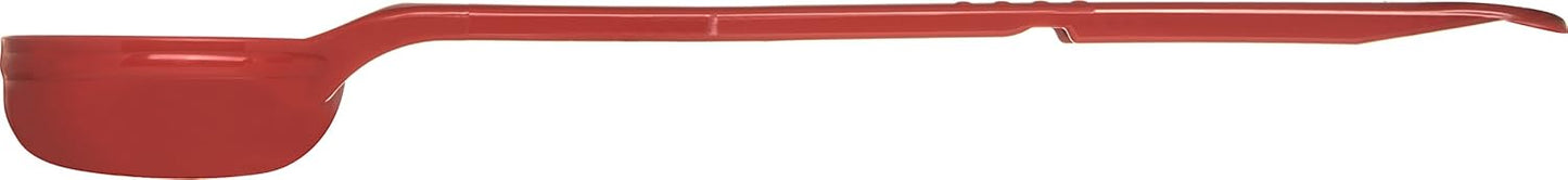 Carlisle FoodService Products 399214 Solid Long Handle Portion Control Spoon, 8 oz, Blue