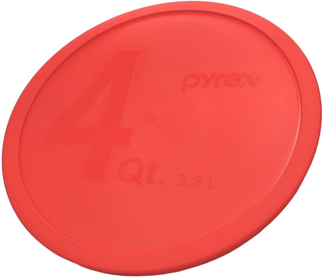 Pyrex - Red 4 Quart Storage Mixing Bowl Lid 326-PC