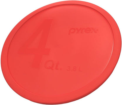 Pyrex - Red 4 Quart Storage Mixing Bowl Lid 326-PC