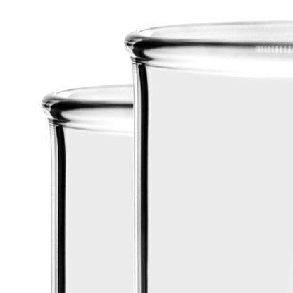 United Scientific™ Chemistry Glassware Measuring Beaker, 1000mL Low Form Griffin, 3.3 Borosilicate Laboratory Glassware, Double Scale Graduated, Autoclavable, ASTM-E960 Compliant, 1 Each