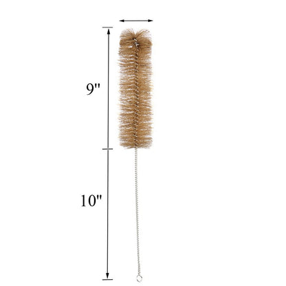 100 mL Glass Graduated Cylinder Measuring Single Metric Scale 2 Pcs with Brush (Pack of 2) … (100ml-2)
