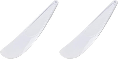 Chef Craft Select Plastic Viennese Baking Spatula, 9.25 inches in Length, White