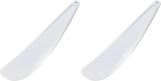 Chef Craft Select Plastic Viennese Baking Spatula, 9.25 inches in Length, White