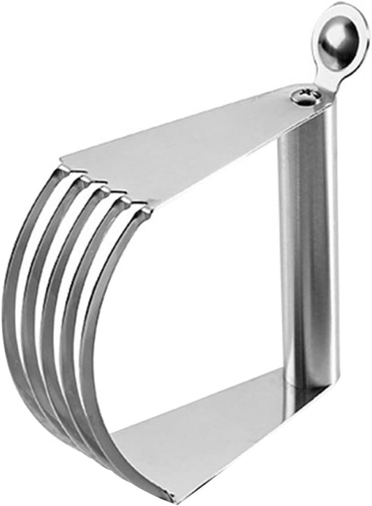 Professional Stainless Steel Pastry Cutter with Handle, Heavy Duty Dough Blender for Baking, Kitchen Dough Cutter Tool for Home and Bakery Use