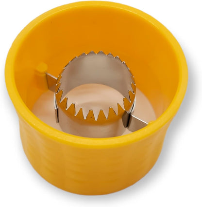 Handy Housewares Corn on the Cob Kernel Stripper - Corn Cutter Easily Pushes Thru to Remove Kernels (1 Pack)