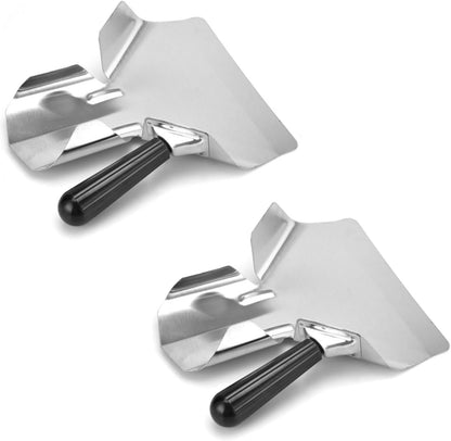 French Fry Scoop & Scooper - Polycarbonate Multipurpose Utility Scooper for Ice Candy Snacks & More