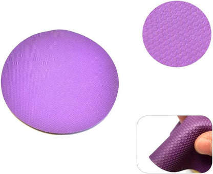4pcs Rubber Jar Opener Bottle Gripper Non Slip Pad Multi-function Can Opener for Seniors with Arthritis Weak Hands (Circle One)