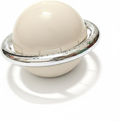 Kitchen Timer for Cooking, 60 Minutes Mechanical Timer - No Batteries Required, Stainless Steel Egg-Shape Cute Countdown Clock for Cooking, Learning, Exercises, Gaming