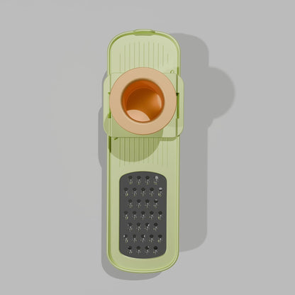 Mini Mandoline Slicer 3 in 1 – Vegetable Chopper with Container, Ginger Garlic Grater, Handheld Kitchen Tool