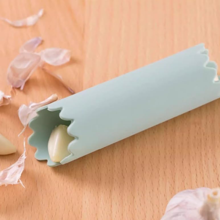 2Pcs Garlic Peeler Tube, Silicone Garlic Roller, Easy to Peel Garlic Cloves, Useful Kitchen Tool for Garlic