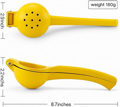 OCHI Heavy Duty Lemon Lime Squeezer – Manual Citrus Juicer Press, No Pulp or Seeds, Premium Metal Handheld Tool, Dishwasher Safe, Ideal for Lemons, Limes & More