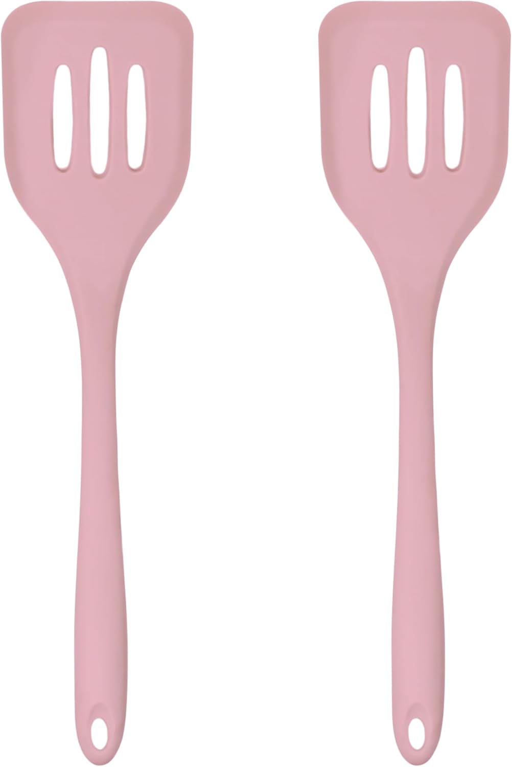 Silicone Pastry Brush Set – 2-Piece Set of Basting Brushes for Cuisine and BBQ – Kitchen Tools and Accessories with Comfortable Handles, Heat-Resistant Utensils for Cooking & Baking – Pastel Pink