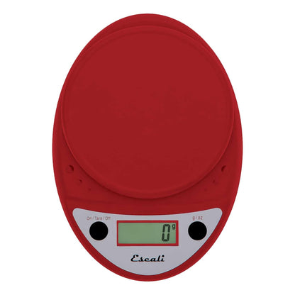 Escali Primo Digital Food Scale Multi-Functional Kitchen Scale and Baking Scale for Precise Weight Measuring and Portion Control, 8.5 x 6 x 1.5 inches, Black