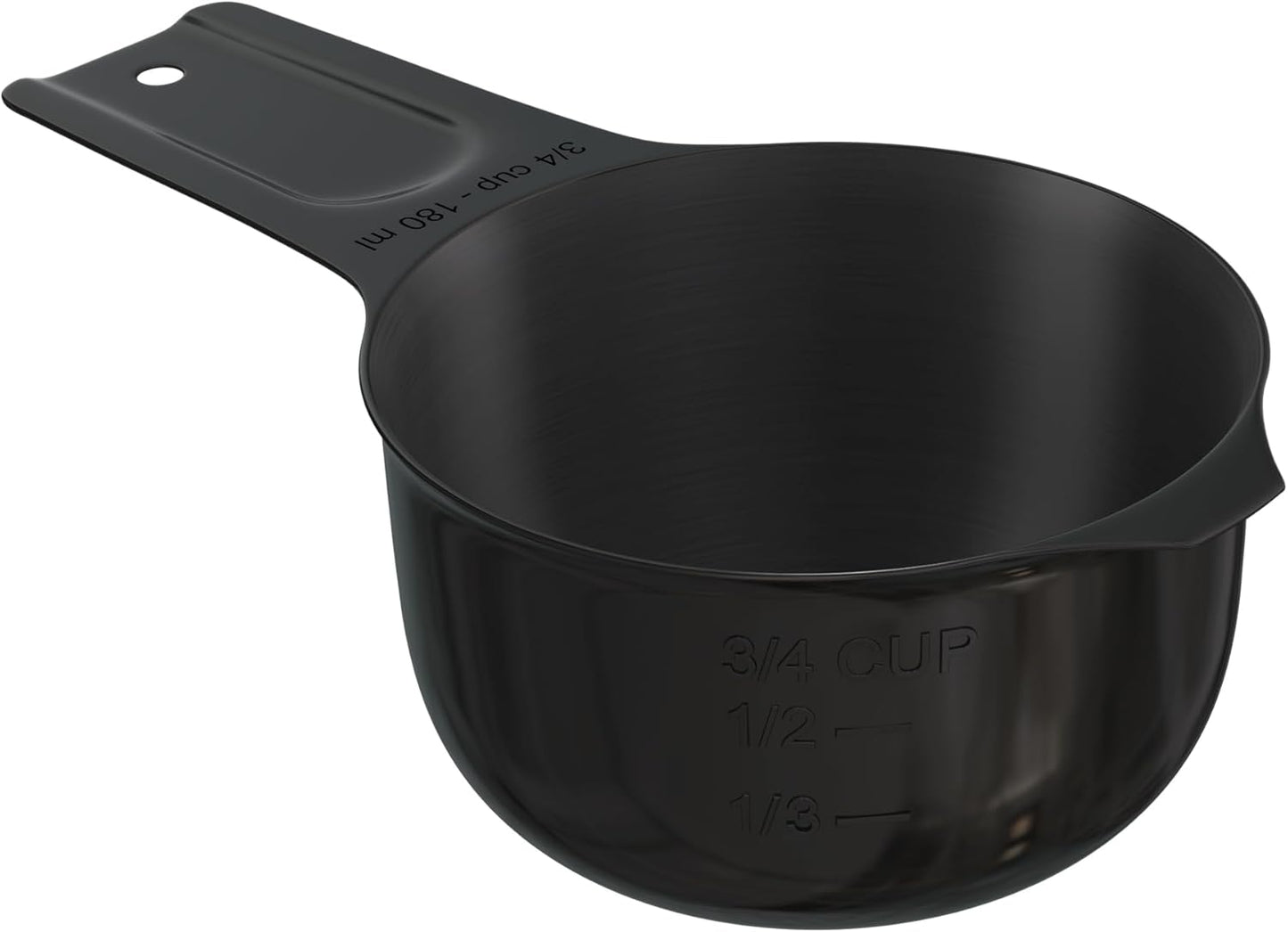 Color Up 2 Cup Measuring Cup, 480ml Stainless Steel Metal, Easy-Pour Spouts, Engraved Markings, Flat Base, Dishwasher Safe, for Dry and Liquid Ingredients